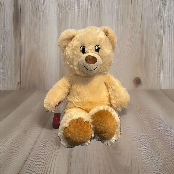 Build A Bear Workshop Blonde Cream Ivory Teddy  Cub 16" Plush Stuffed Animal - Picture 1 of 8